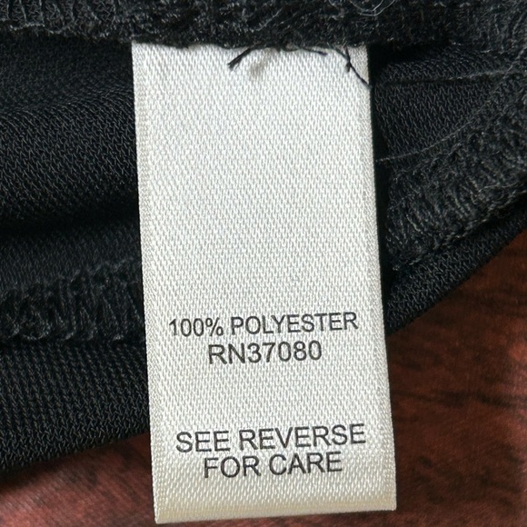 Cache Black Blouse Mock Neck Cold Shoulder Dolman Long Sleeve Size S NWT - Picture 7 of 8